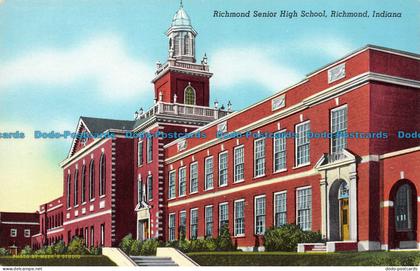 R148881 Richmond Senior High School. Richmond Indiana. Adam H. Bartel