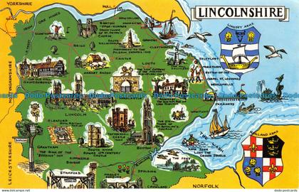 R153550 Lincolnshire. A Map