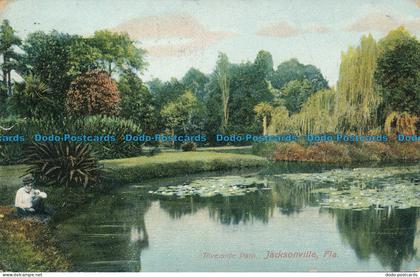 R155955 Riverside Park. Jacksonville. Fla. M. Mark. 1908