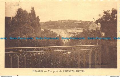 R158114 Dinard. Vue prise de Crystal Hotel. Dinard. 1923