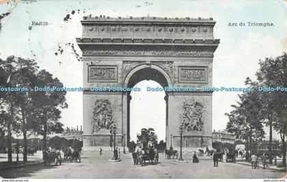 R198622 Paris Arc de Triomphe 1908