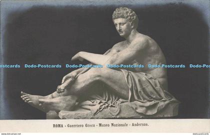 R200398 Roma Guerriero Greco Museo Nazionale Anderson