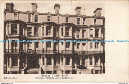 R203483 Telephone 645 Queens Court Hotel Telegrams Queens Court Eastbourne 1933