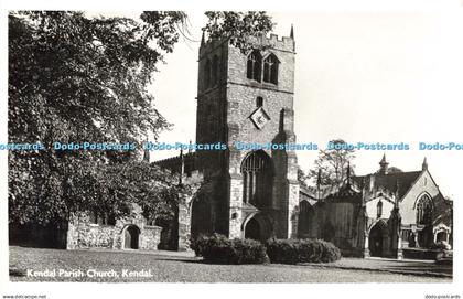 R207079 Kendal Parish Church Kendal Lilywhite Hunting Photographic Company