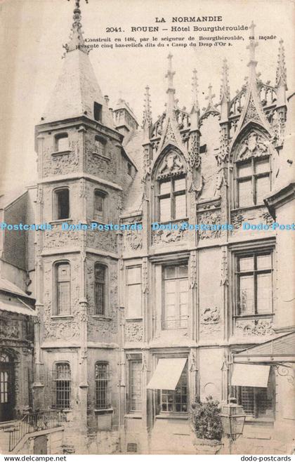 R211817 La Normandie 2041 Rouen Hotel Bourgtheroulde 1904