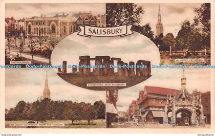 R244956 Salisbury The Guildhall Stonehenge Near Salisbury Cathedral Poultry Cros