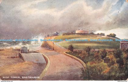 R245285 Eastbourne Wish Tower The Eastbourne Water Colour Series No 553 Postcard