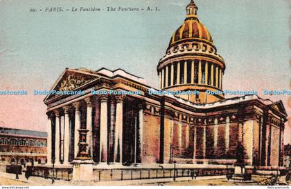 R272632 Paris 20 Le Pantheon The Pantheon A L Les Editions Artistiques A L Paris