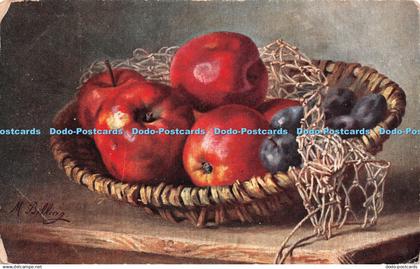 R274878 M Billing Apples Painting Ernest Nister Series No 52