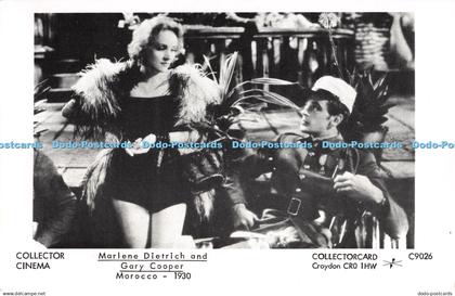 R282862 Collector Cinema Marlene Dietrich and Gary Cooper Morocco 1930 Collector