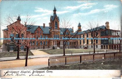 R292376 Conn Bridgeport Bridgeport Hospital Postal Card Co