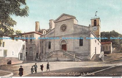 R292919 Chateaurenard L Eglise and La Mairie L V Aqua Photo