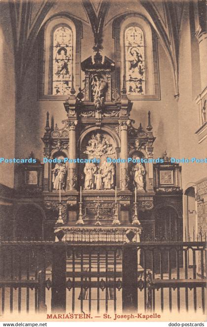 R300749 Mariastein St Joseph Kapelle Postcard