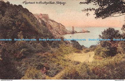 R312862 Approach to Aristeys Cove Torquay E Hardman Stationer Torquay 1921