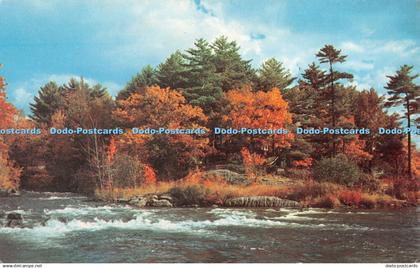 R326491 Bala Muskoka Canada Templeton Hardware and Marine A Rushing River amid A