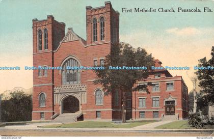 R327173 Fla Pensacola First Methodist Church Ball Book and Novelty 1922