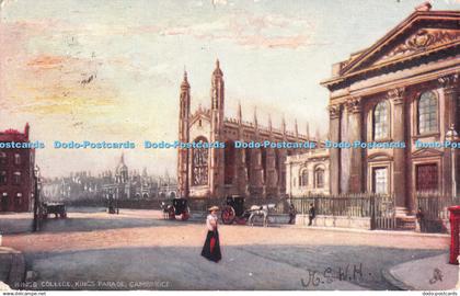 R333056 Kings College Kings Parade Cambridge Tuck Oilette 7150 Cambridge Series