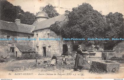 R339341 Saint Herbot 34 Ancien Chateau du Rusquec XVIe s LL 1921