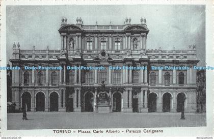 R340788 Torino Piazza Carlo Alberto Palazzo Carignano G M T 04459