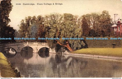 R344735 Cambridge Clare College and Bridge