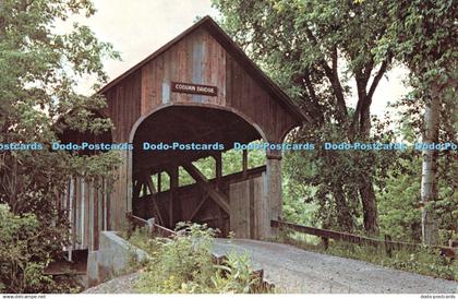 R346499 Vermont The Coburn Bridge spanning the Winooski River in East Montpelier