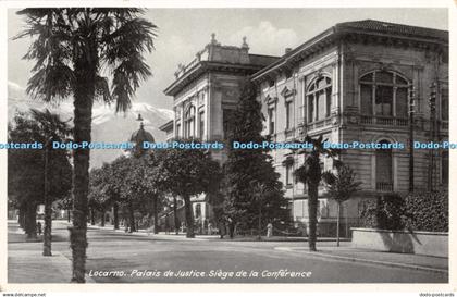 R347579 Locarno Palais de Justice Siege de la Conference Liberia Internazionale