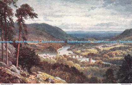 R350720 Perthshire Dunkeld and Birnam Bonnie Scotland Perthshire Tuck Oilette 73