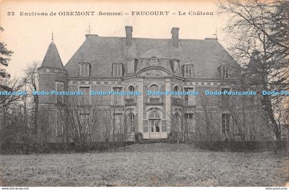 R358654 Environs de Oisemont Somme Frucourt Le Chateau Desaix