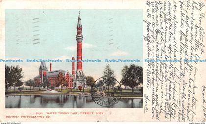 R363773 Water Works Park Detroit Mich 5090 Detroit Photographic Co 1904