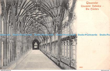 R365818 Gloucester Gloucester Cathedral The Cloisters Stengel 1909