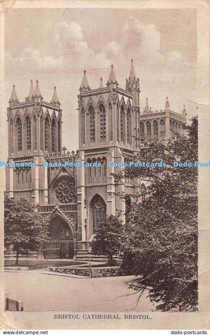 R366709 Bristol Bristol Cathedral Postcard 1926