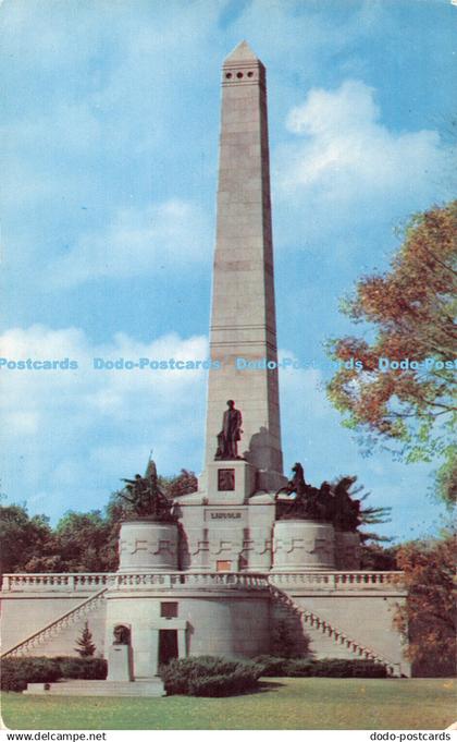 R366853 Illinois Springfield Lincoln Tomb in Oak Ridge Cemetery Dunlap Henline P