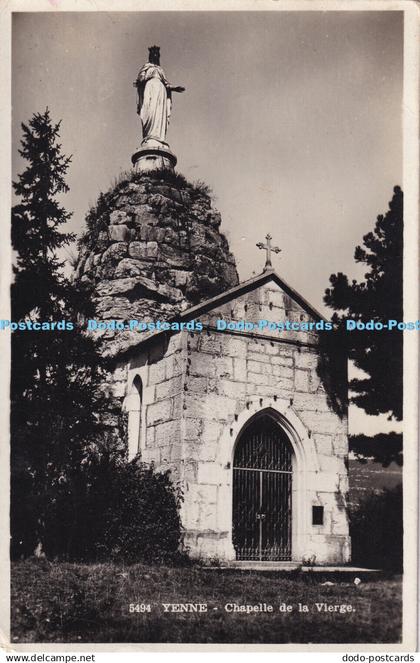 R372452 Yenne Chapelle de la Vierge La Cigogne 1947