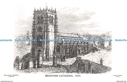 R375661 Metropolitan Bradford Bradford Cathedral 1873 Local Studies PC 6 RP