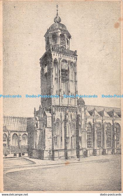 R379357 Groote Kerk Deventer Postcard