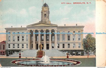 R386475 Brooklyn N Y City Hall No 1 Postcard