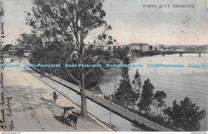 R388369 Brisbane North Quay Postcard