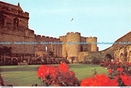 R391521 The lovely rose gardens at Stirling Castle in Stirlingshire Scottish Hig