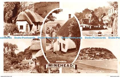 R411886 Minehead A Mansfields of Minehead Photograph Greetings from the Exmoor C