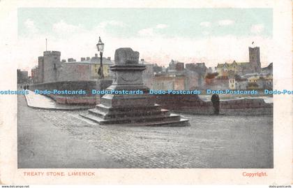 R414535 Limerick Treaty Stone Postcard