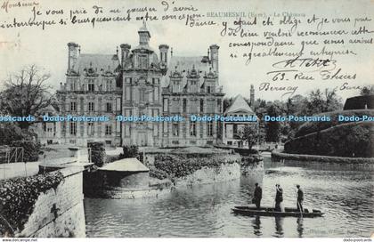 R417810 Beaumesnil Eure La Chateau Postcard