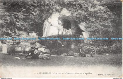 R428264 74 Versailles Le Parc du Chateau Bosquet dApollon Blain Versailles 1909