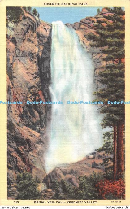 R431872 Yosemite National Park Bridal Veil Fall Yosemite Valley Western Publishi