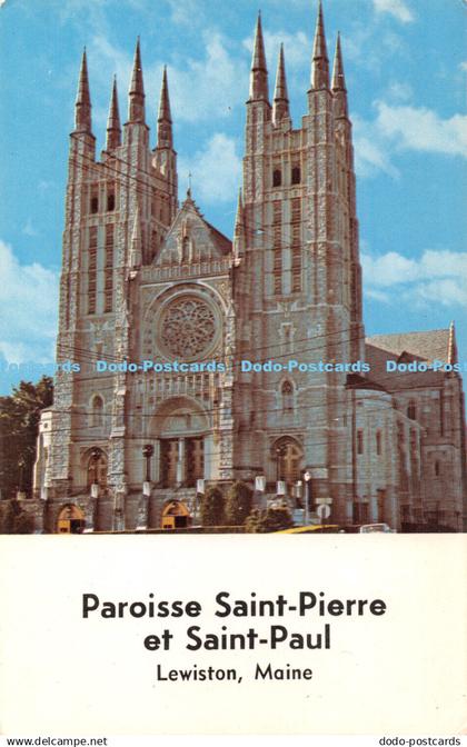 R431983 Maine Lewiston Paroisse Saint Pierre et Saint Paul Eastern Illustrating