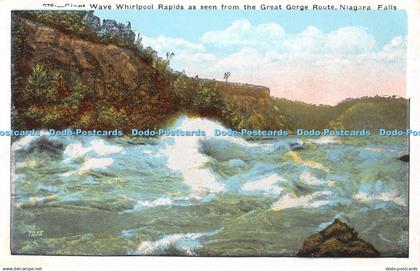 R442643 Niagara Falls Giant Wave Whirlpool Rapids as Seen From the Great Gorge R