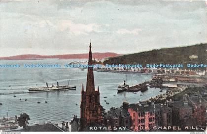 R447523 Rothesay From Chapel Hill The National Series 1906