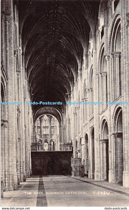 R462798 Norwich Cathedral The Nave Norwich Mill Real Photo Series