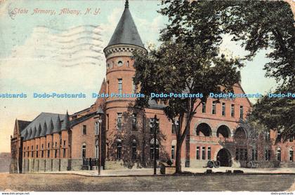 R463147 N Y Albany State Armory 1909