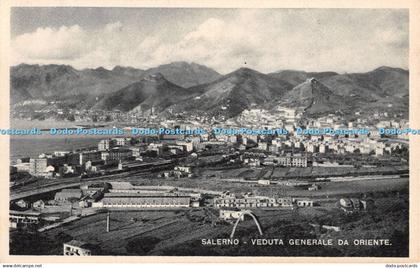 R464599 Salerno Veduta Generale de Oriente Ditta Vincenzo Cataneo Salerno Cesare