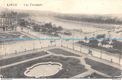 R467467 Liege Les Terrasses Postcard